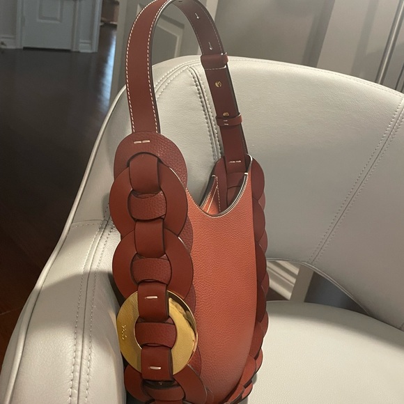CHLOÉ Small Darryl Leather Bag - Picture 6 of 14